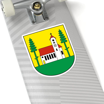 Waldkirch-blazon (Switzerland) (Coat of Arms) STICKER Vinyl Kiss-Cut Decal - The Sticker Space