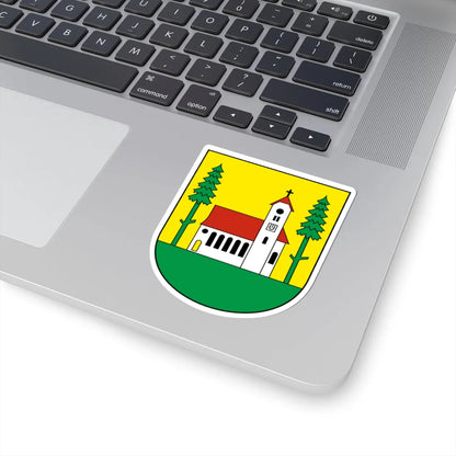 Waldkirch-blazon (Switzerland) (Coat of Arms) STICKER Vinyl Kiss-Cut Decal - The Sticker Space