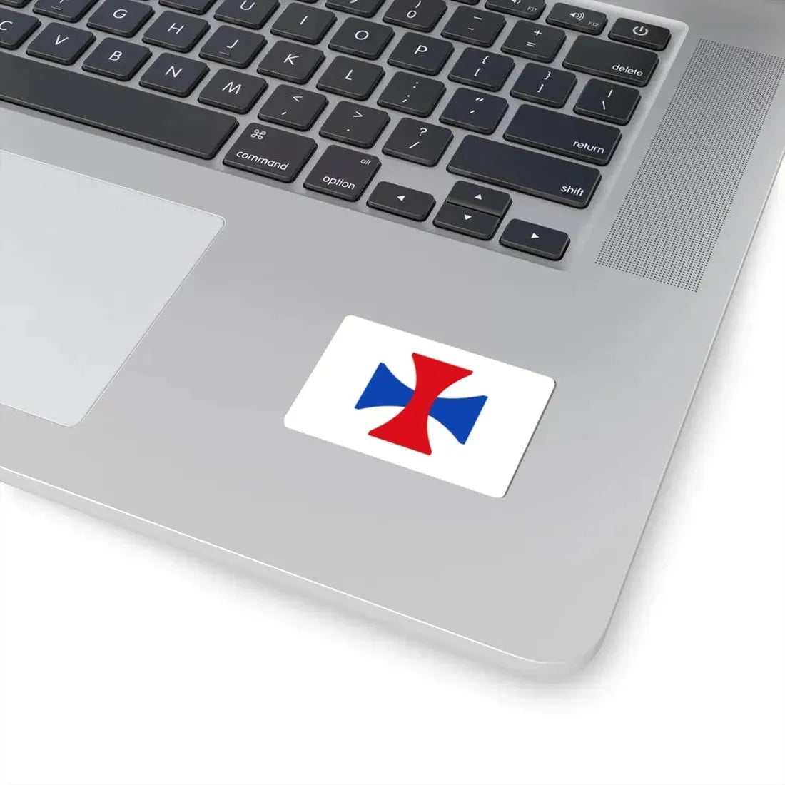 Walhain vlag (Belgium) STICKER Vinyl Kiss-Cut Decal - The Sticker Space