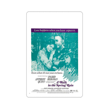 Walk in the Spring Rain 1970 Movie Poster STICKER Vinyl Die-Cut Decal 6 Inch - The Sticker Space