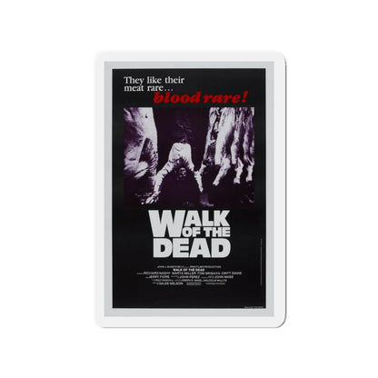 WALK OF THE DEAD (VENGEANCE OF THE ZOMBIES) 1973 Movie Poster - Refrigerator Magnet 3 Inch - The Sticker Space