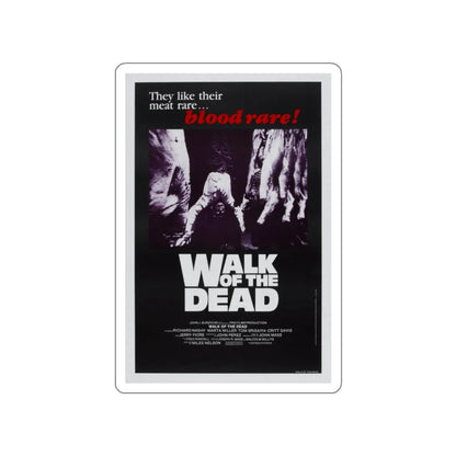 WALK OF THE DEAD (VENGEANCE OF THE ZOMBIES) 1973 Movie Poster STICKER Vinyl Die-Cut Decal 2 Inch - The Sticker Space