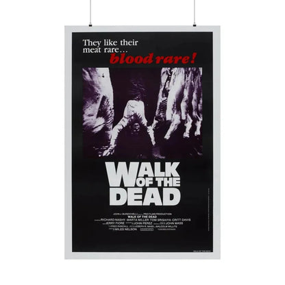 WALK OF THE DEAD (VENGEANCE OF THE ZOMBIES) 1973 - Paper Movie Poster 36" x 54" Matte - The Sticker Space