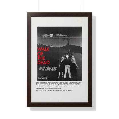 WALK OF THE DEAD (VENGEANCE OF THE ZOMBIES) (2) 1973 - Framed Movie Poster-20" x 30"-The Sticker Space