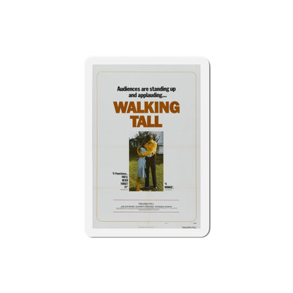 Walking Tall 1973 Movie Poster Die-Cut Magnet-3" x 3"-The Sticker Space