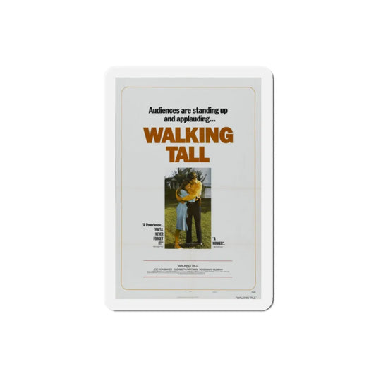 Walking Tall 1973 Movie Poster Refrigerator Magnet 2 Inch - The Sticker Space