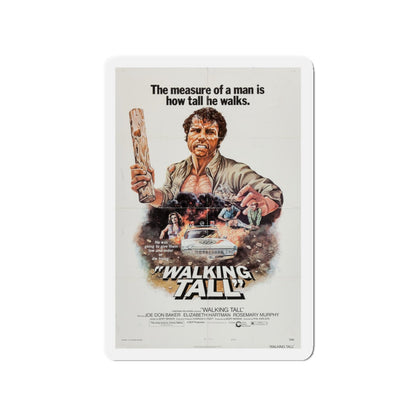 WALKING TALL 1973 Movie Poster - Refrigerator Magnet-3" x 3"-The Sticker Space