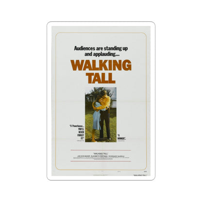 Walking Tall 1973 Movie Poster STICKER Vinyl Die-Cut Decal-2 Inch-The Sticker Space