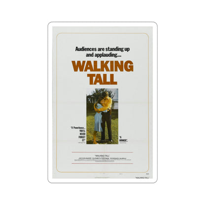 Walking Tall 1973 Movie Poster STICKER Vinyl Die-Cut Decal-6 Inch-The Sticker Space