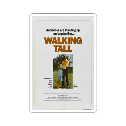 Walking Tall 1973 Movie Poster - STICKER Vinyl Kiss-Cut Decal - The Sticker Space
