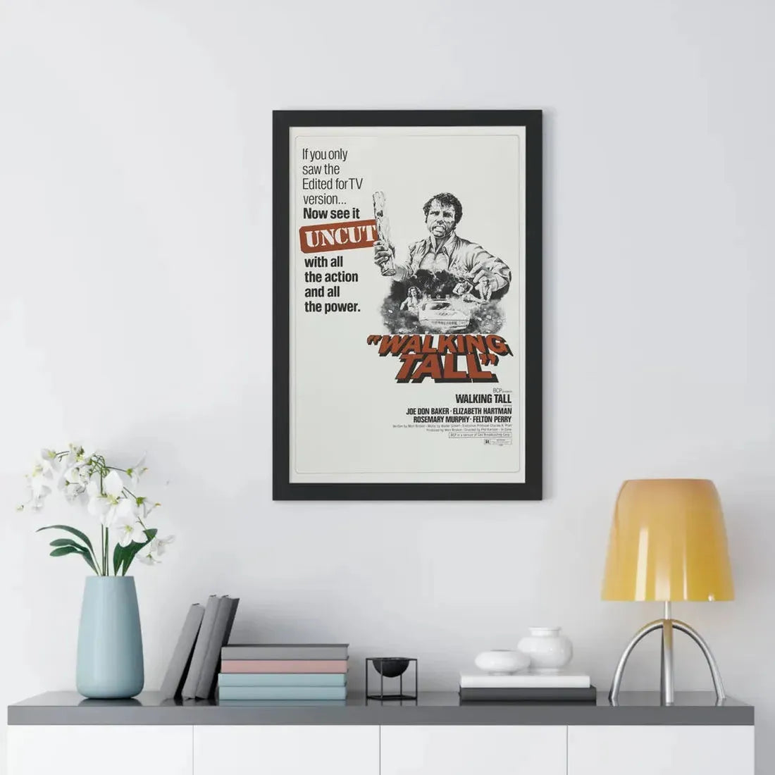 WALKING TALL (2) 1973 - Framed Movie Poster - The Sticker Space