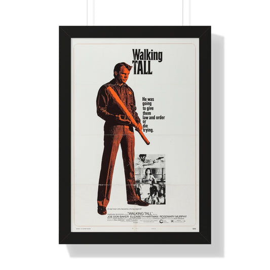 WALKING TALL (3) 1973 - Framed Movie Poster-16″ x 24″-The Sticker Space