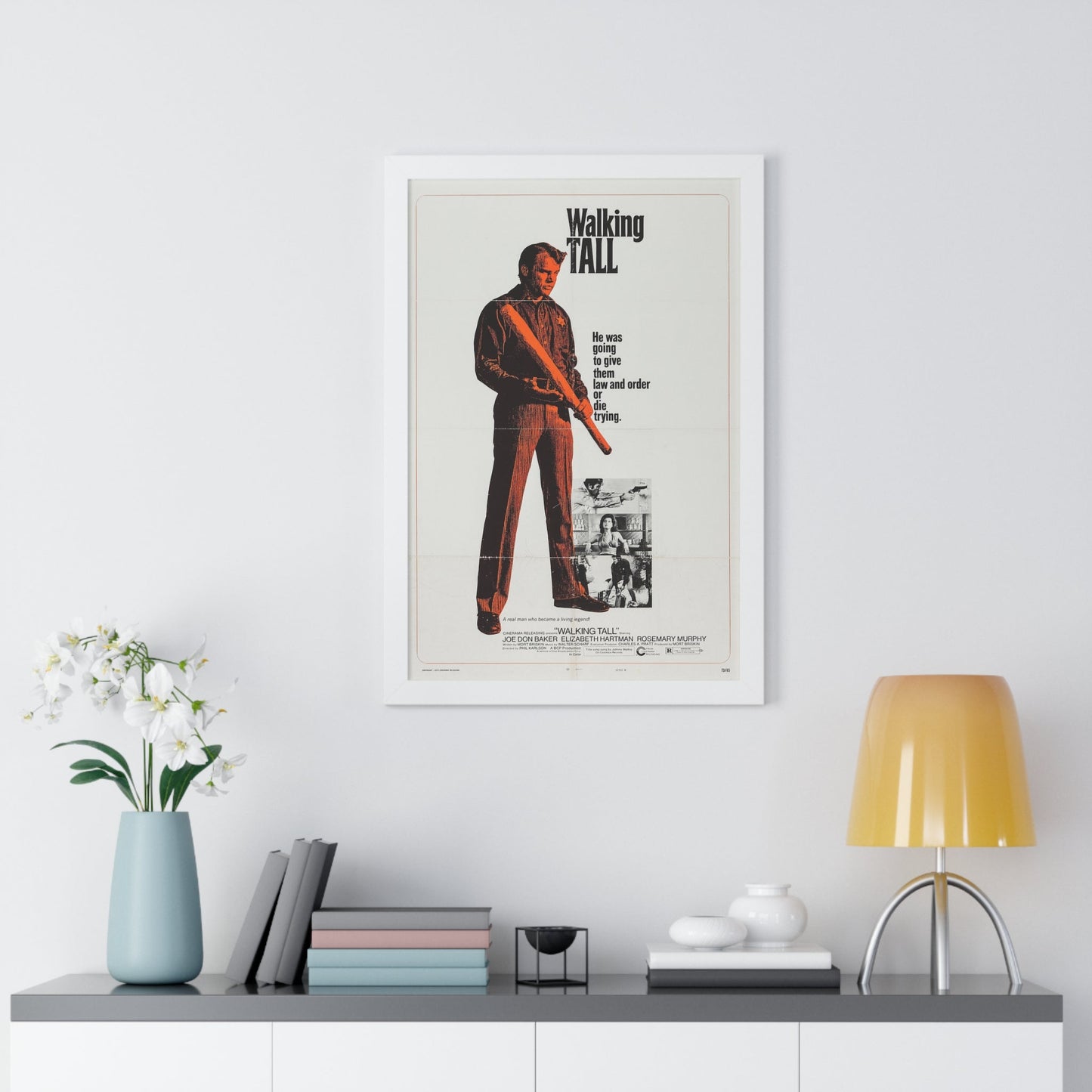 WALKING TALL (3) 1973 - Framed Movie Poster-The Sticker Space