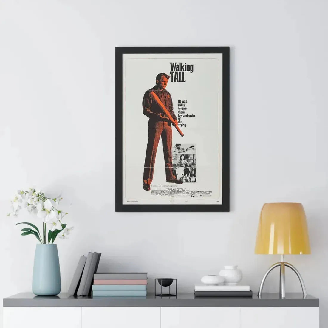 WALKING TALL (3) 1973 - Framed Movie Poster - The Sticker Space