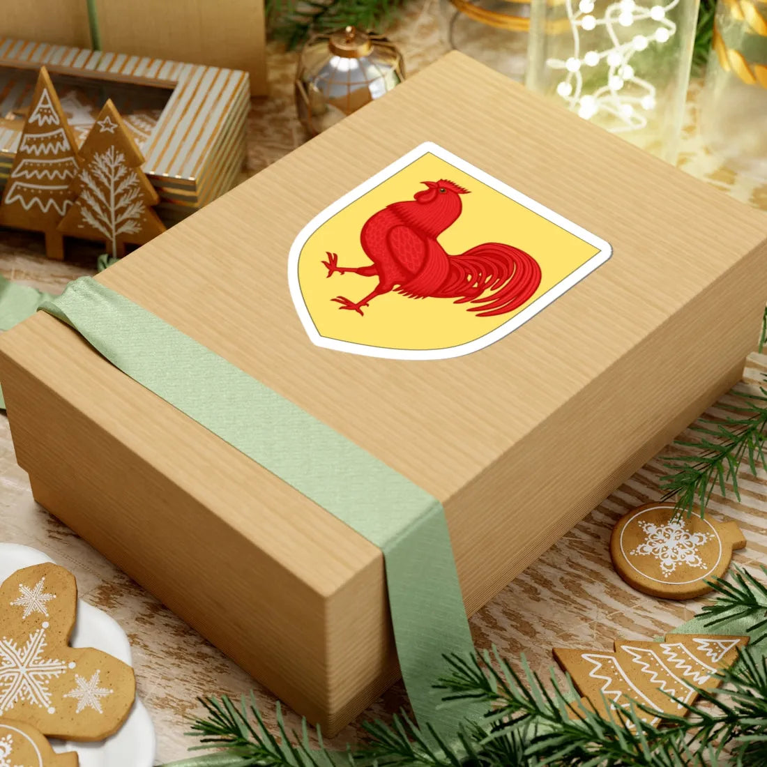 Wallonia coat of arms (Belgium) (Coat of Arms) STICKER Vinyl Kiss-Cut Decal - The Sticker Space