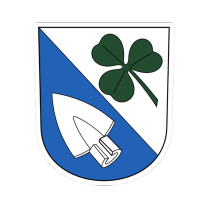 Waltalingen-blazon (Switzerland) (Coat of Arms) STICKER Vinyl Kiss-Cut Decal 3 Inch White - The Sticker Space