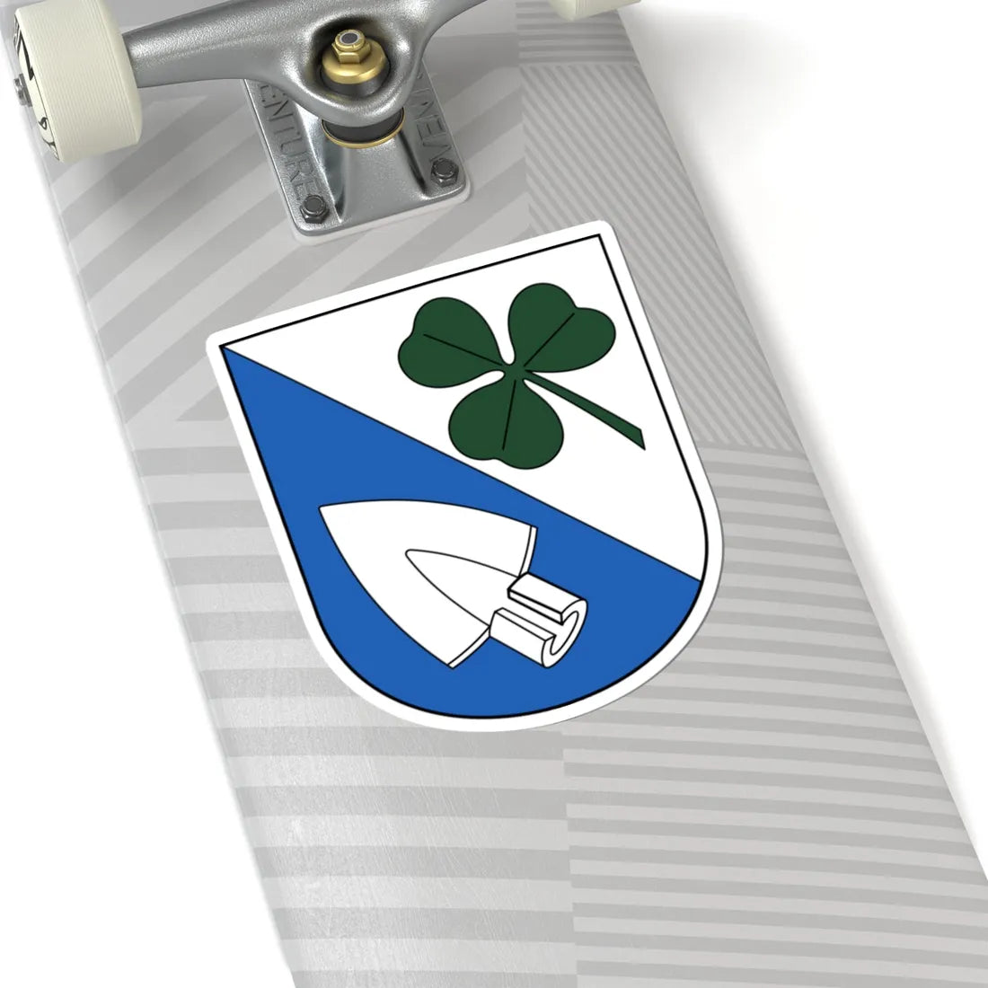 Waltalingen-blazon (Switzerland) (Coat of Arms) STICKER Vinyl Kiss-Cut Decal - The Sticker Space