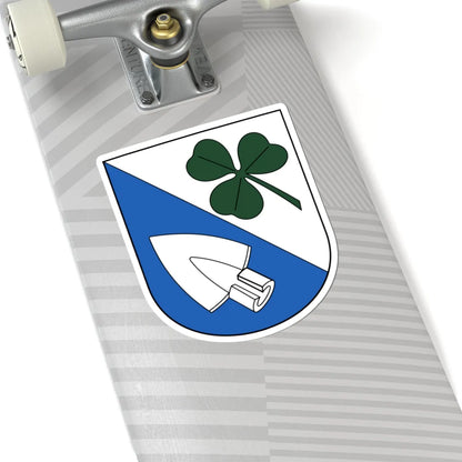 Waltalingen-blazon (Switzerland) (Coat of Arms) STICKER Vinyl Kiss-Cut Decal - The Sticker Space
