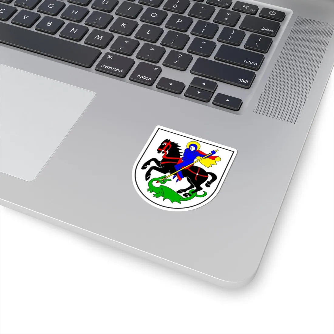 Waltensburg Vuorz wappen (Switzerland) (Coat of Arms) STICKER Vinyl Kiss-Cut Decal - The Sticker Space