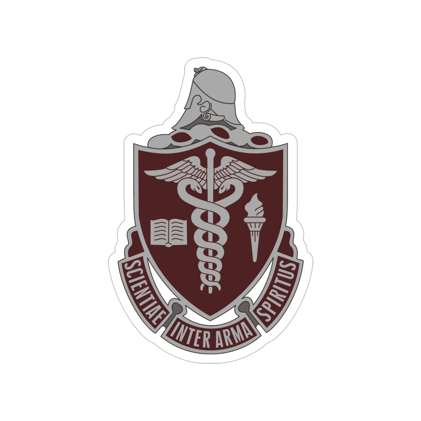 Walter Reed National Military Medical Center (U.S. Army) Transparent STICKER Die-Cut Vinyl Decal-6 Inch-The Sticker Space