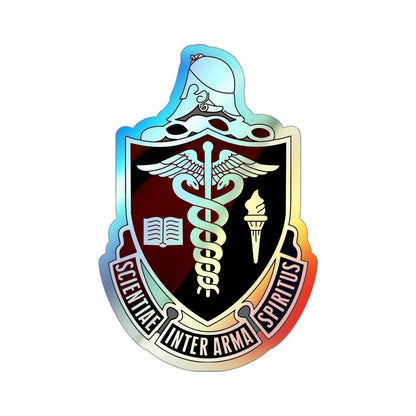 Walter Reed National Military Medical Center (U.S. Army) Holographic STICKER Die-Cut Vinyl Decal 3 Inch Holographic - The Sticker Space