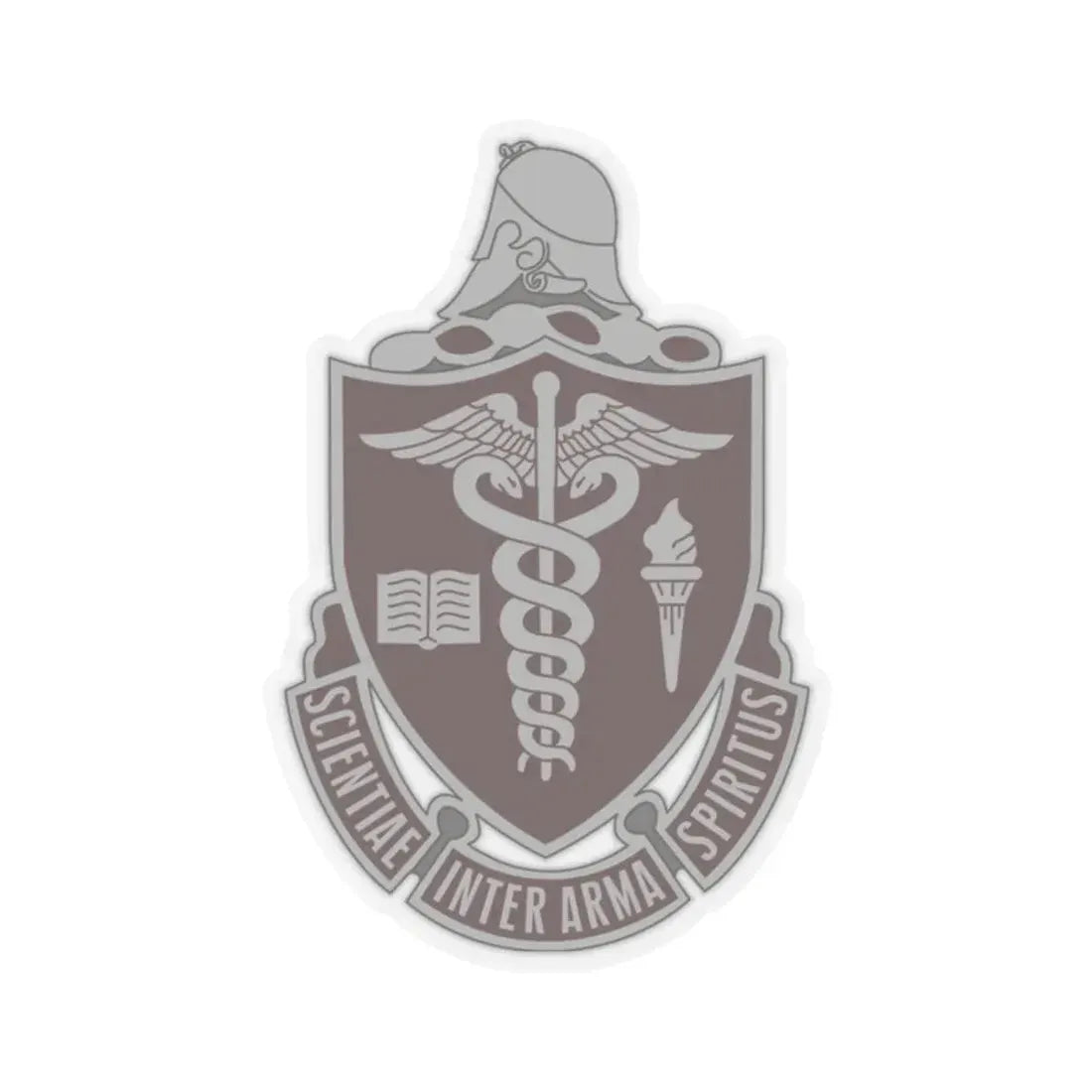 Walter Reed National Military Medical Center (U.S. Army) STICKER Vinyl Kiss-Cut Decal 2 Inch Transparent - The Sticker Space