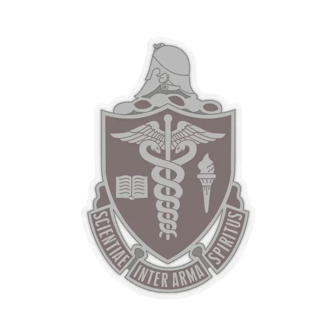 Walter Reed National Military Medical Center (U.S. Army) STICKER Vinyl Kiss-Cut Decal 3 Inch Transparent - The Sticker Space