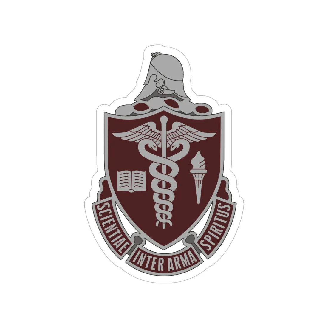 Walter Reed National Military Medical Center (U.S. Army) Transparent STICKER Die-Cut Vinyl Decal 6 Inch - The Sticker Space