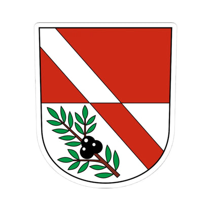 Walterswil SO-blazon (Switzerland) (Coat of Arms) STICKER Vinyl Kiss-Cut Decal 4 Inch White - The Sticker Space