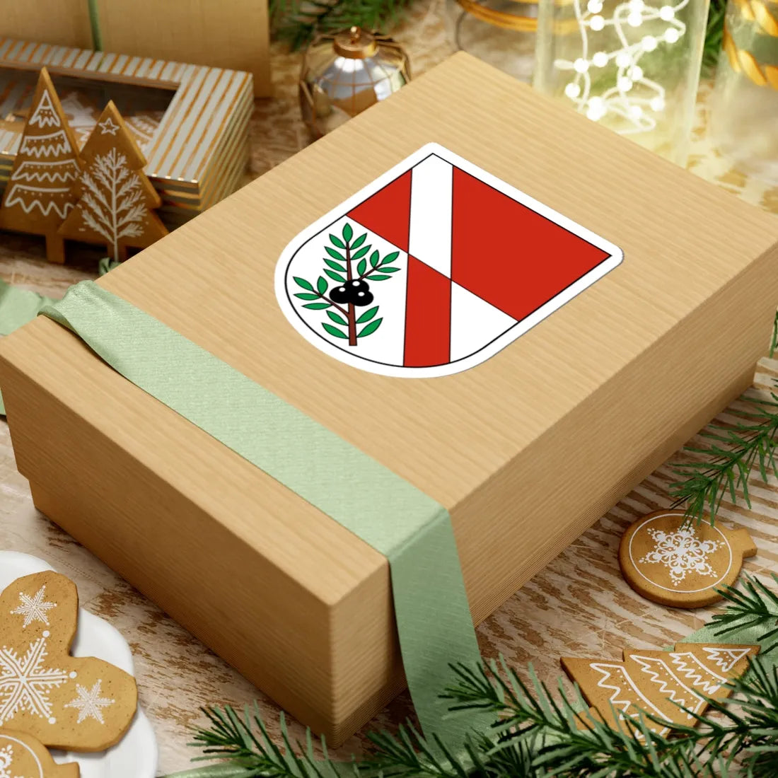 Walterswil SO-blazon (Switzerland) (Coat of Arms) STICKER Vinyl Kiss-Cut Decal - The Sticker Space