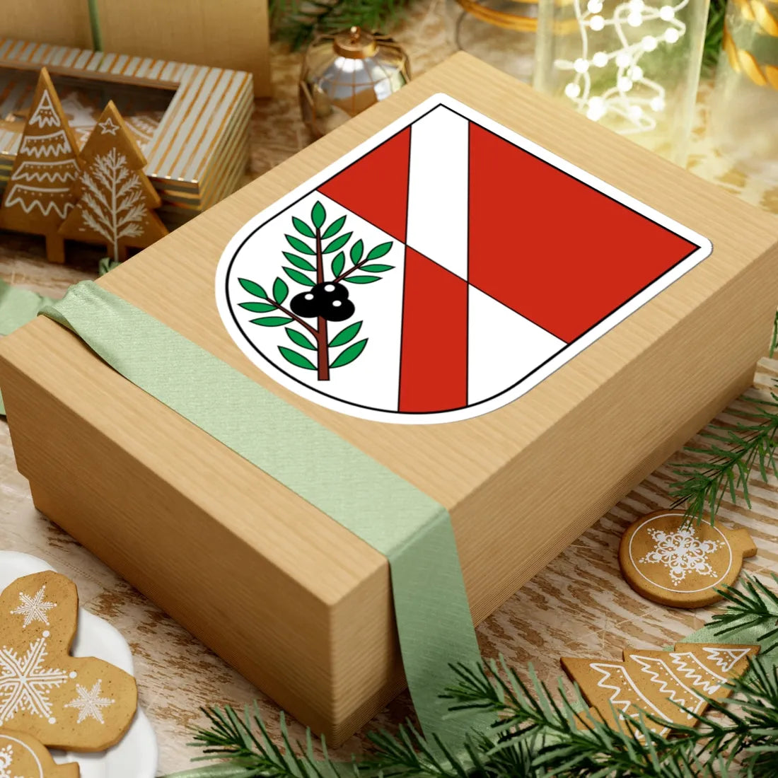 Walterswil SO-blazon (Switzerland) (Coat of Arms) STICKER Vinyl Kiss-Cut Decal - The Sticker Space