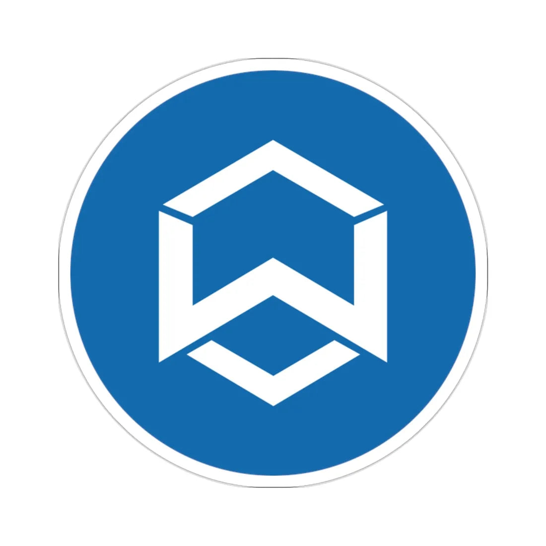 WANCHAIN WAN (Cryptocurrency) STICKER Vinyl Die-Cut Decal 2 Inch - The Sticker Space