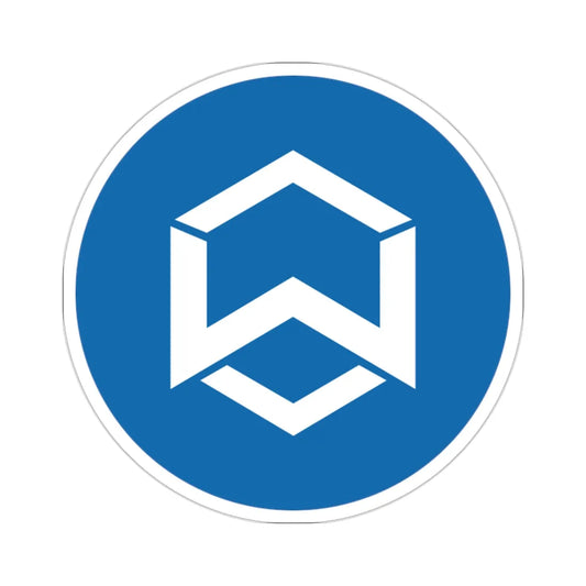 WANCHAIN WAN (Cryptocurrency) STICKER Vinyl Die-Cut Decal 2 Inch - The Sticker Space
