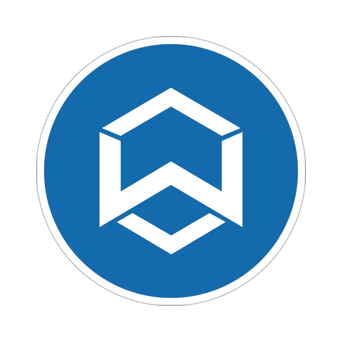 WANCHAIN WAN (Cryptocurrency) STICKER Vinyl Die-Cut Decal 3 Inch - The Sticker Space