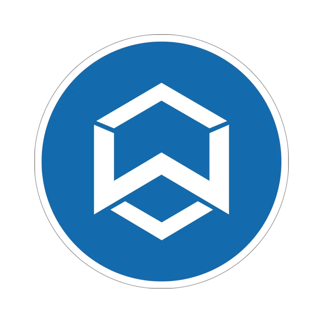 WANCHAIN WAN (Cryptocurrency) STICKER Vinyl Die-Cut Decal 4 Inch - The Sticker Space