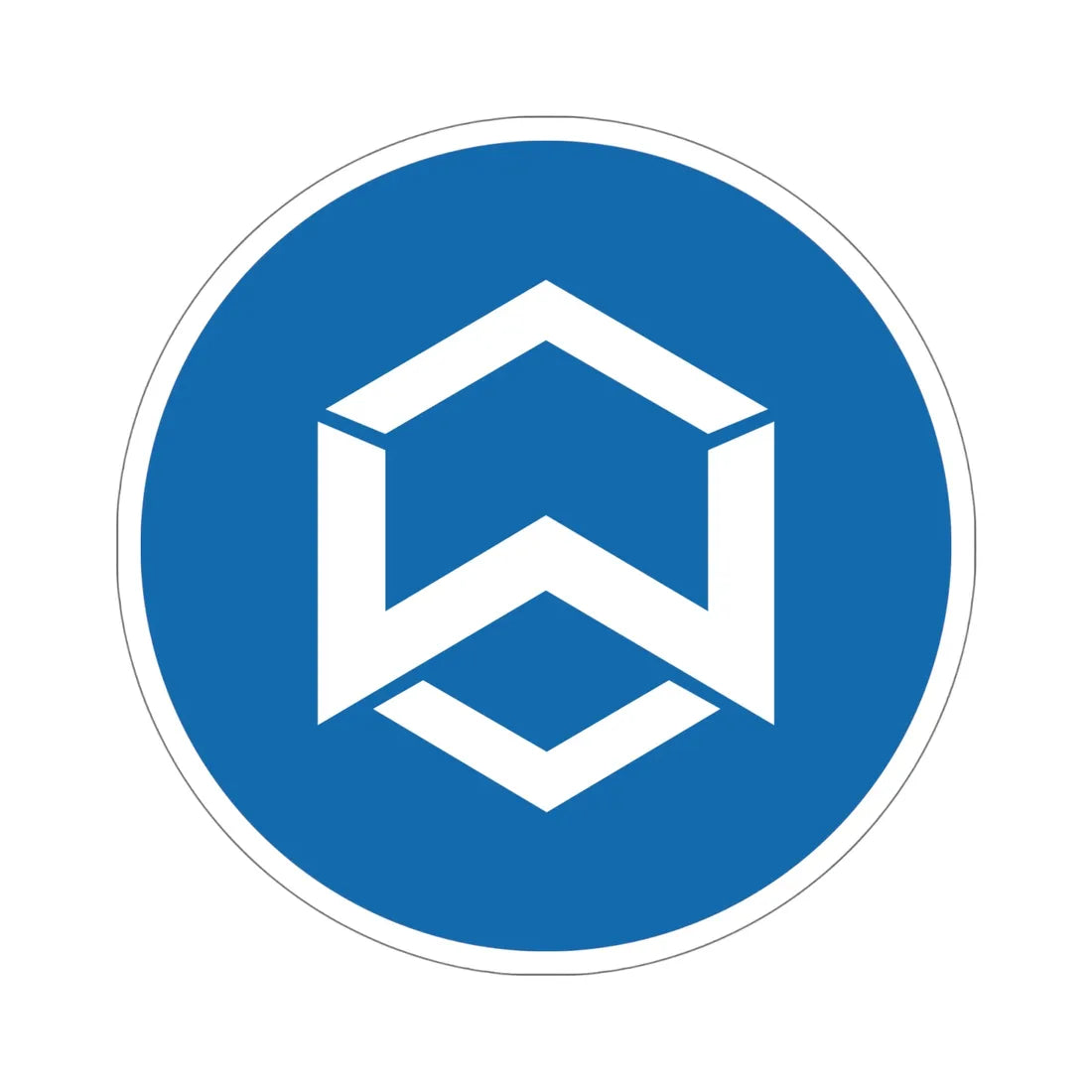 WANCHAIN WAN (Cryptocurrency) STICKER Vinyl Die-Cut Decal 6 Inch - The Sticker Space