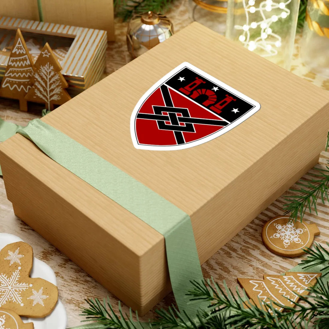 WandJShield (United States) (Coat of Arms) STICKER Vinyl Kiss-Cut Decal - The Sticker Space