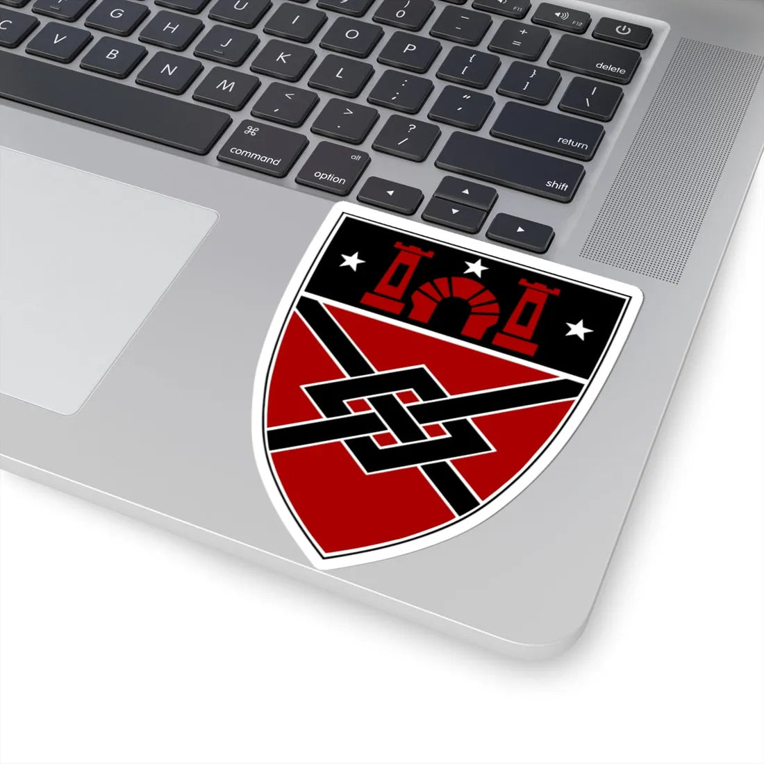 WandJShield (United States) (Coat of Arms) STICKER Vinyl Kiss-Cut Decal - The Sticker Space