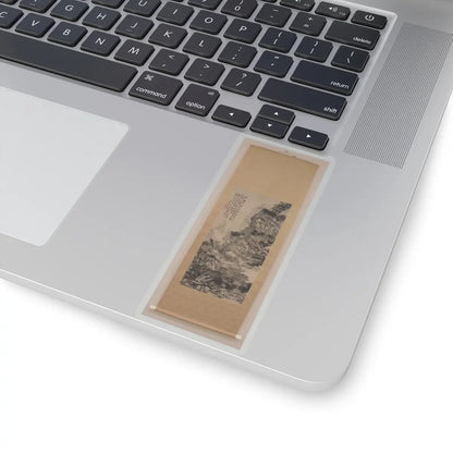 Wang Duo - Lofty Recluse in Autumn Mountains - dated 1651 v2 - STICKER Vinyl Kiss-Cut Decal
