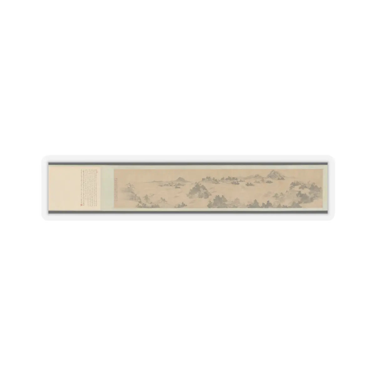 Wang Gai - Reminiscence of Jinling - 1686 v5 - STICKER Vinyl Kiss-Cut Decal