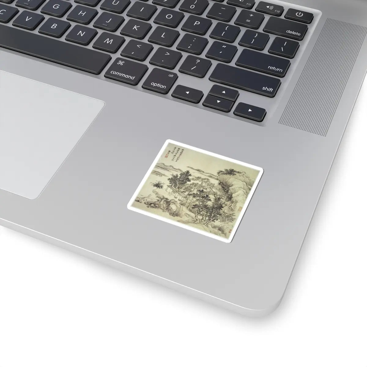Wang Hui - Landscapes after old masters - dated 1692 v11 - STICKER Vinyl Kiss-Cut Decal