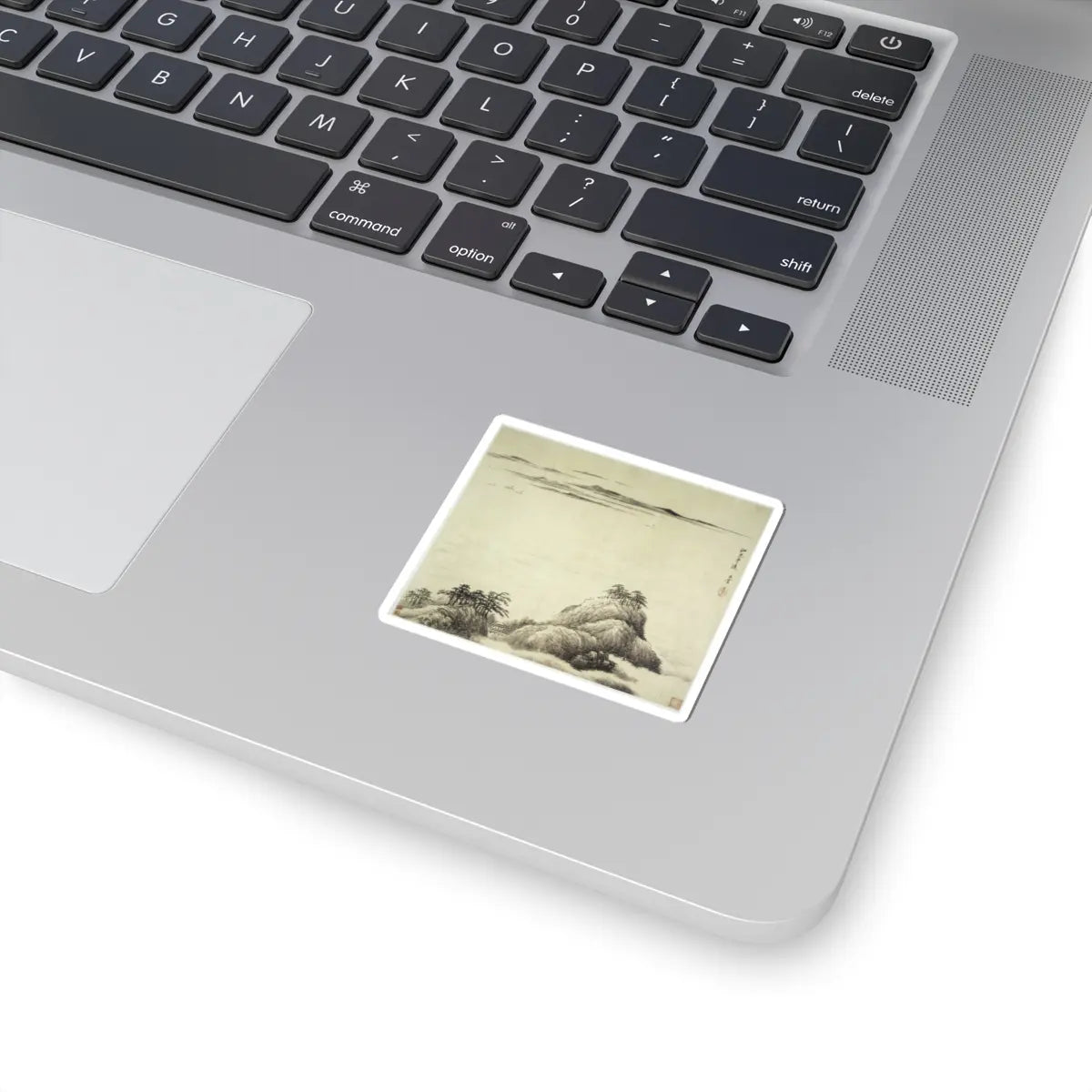 Wang Hui - Landscapes after old masters - dated 1692 v3 - STICKER Vinyl Kiss-Cut Decal