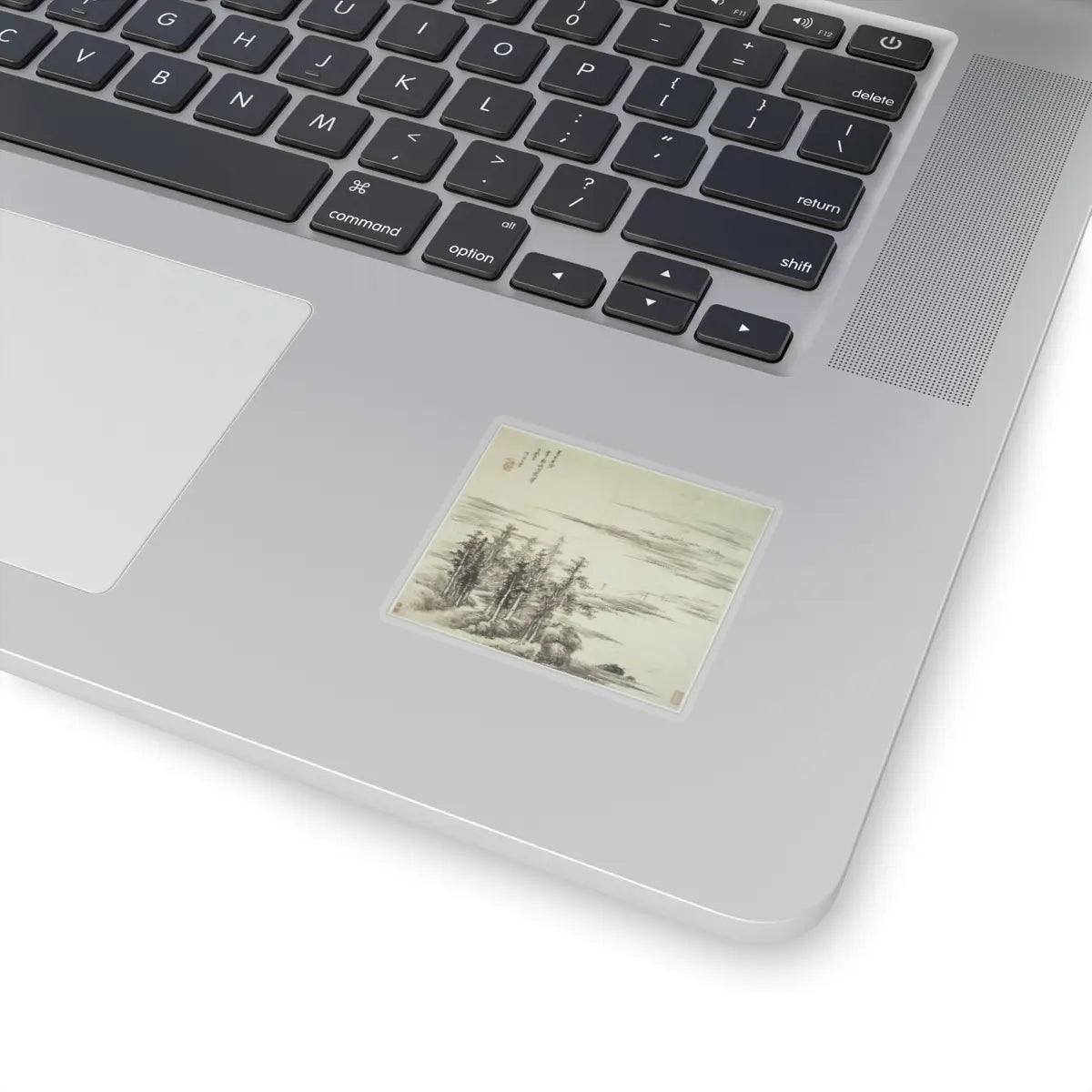 Wang Hui - Landscapes after old masters - dated 1692 v4 - STICKER Vinyl Kiss-Cut Decal