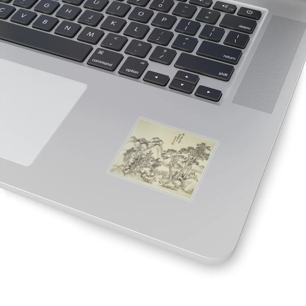 Wang Hui - Landscapes after old masters - dated 1692 v7 - STICKER Vinyl Kiss-Cut Decal