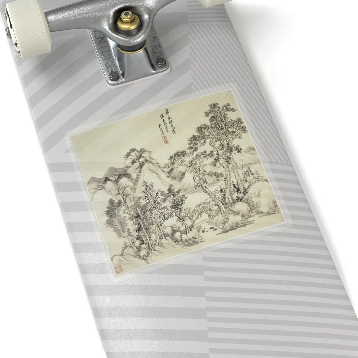Wang Hui - Landscapes after old masters - dated 1692 v7 - STICKER Vinyl Kiss-Cut Decal