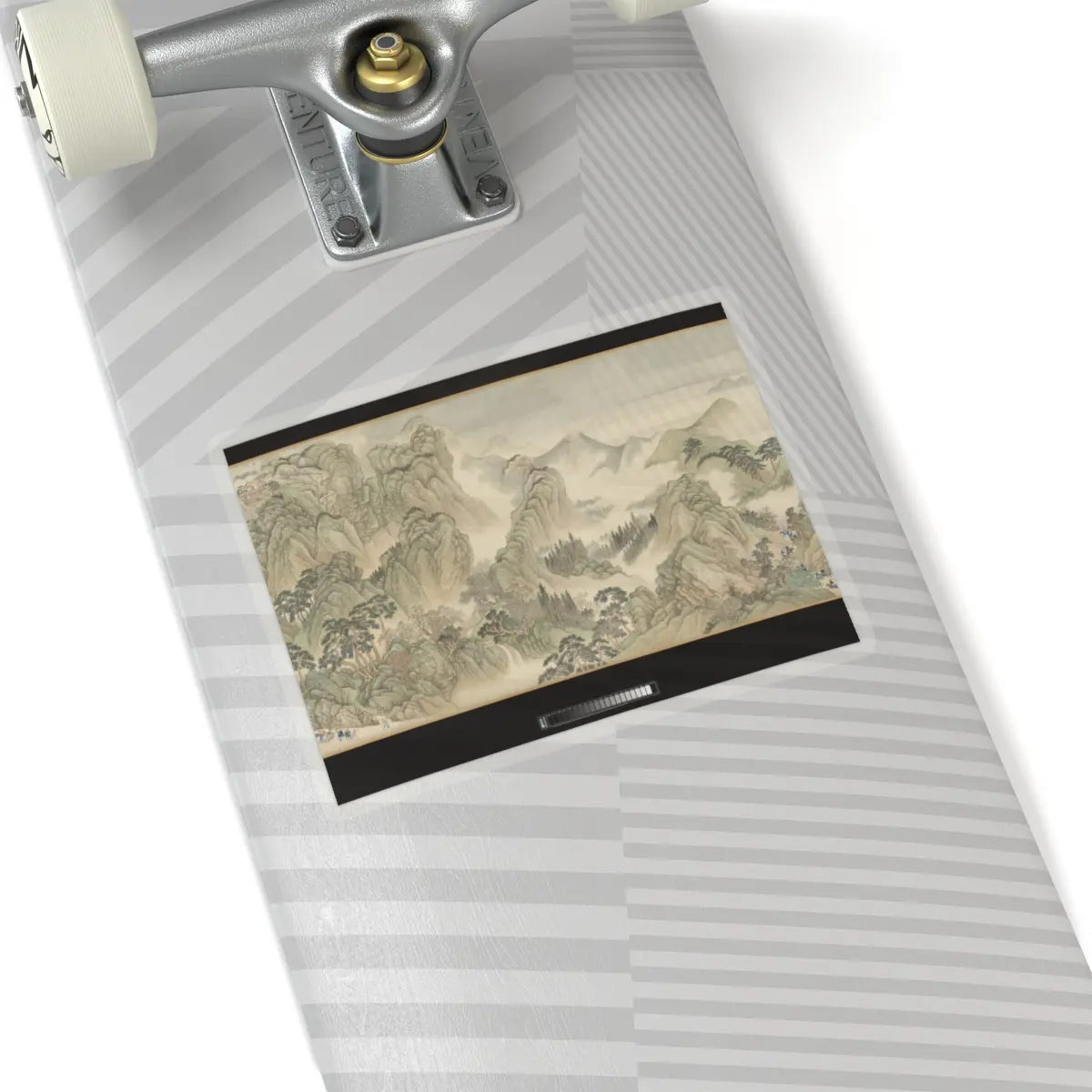 Wang Hui - The Kangxi Emperor's Southern Inspection Tour, Scroll Three- Ji'nan to Mount Tai - datable to 1698 v14 - STICKER Vinyl Kiss-Cut Decal