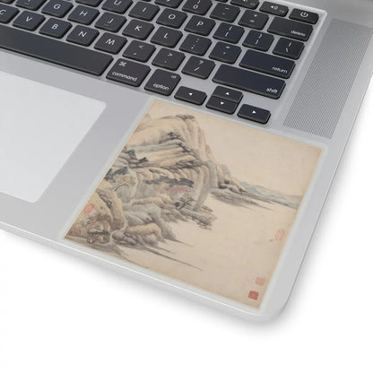 Wang Jian - Landscapes in the styles of ancient masters - 17th century v1 - STICKER Vinyl Kiss-Cut Decal