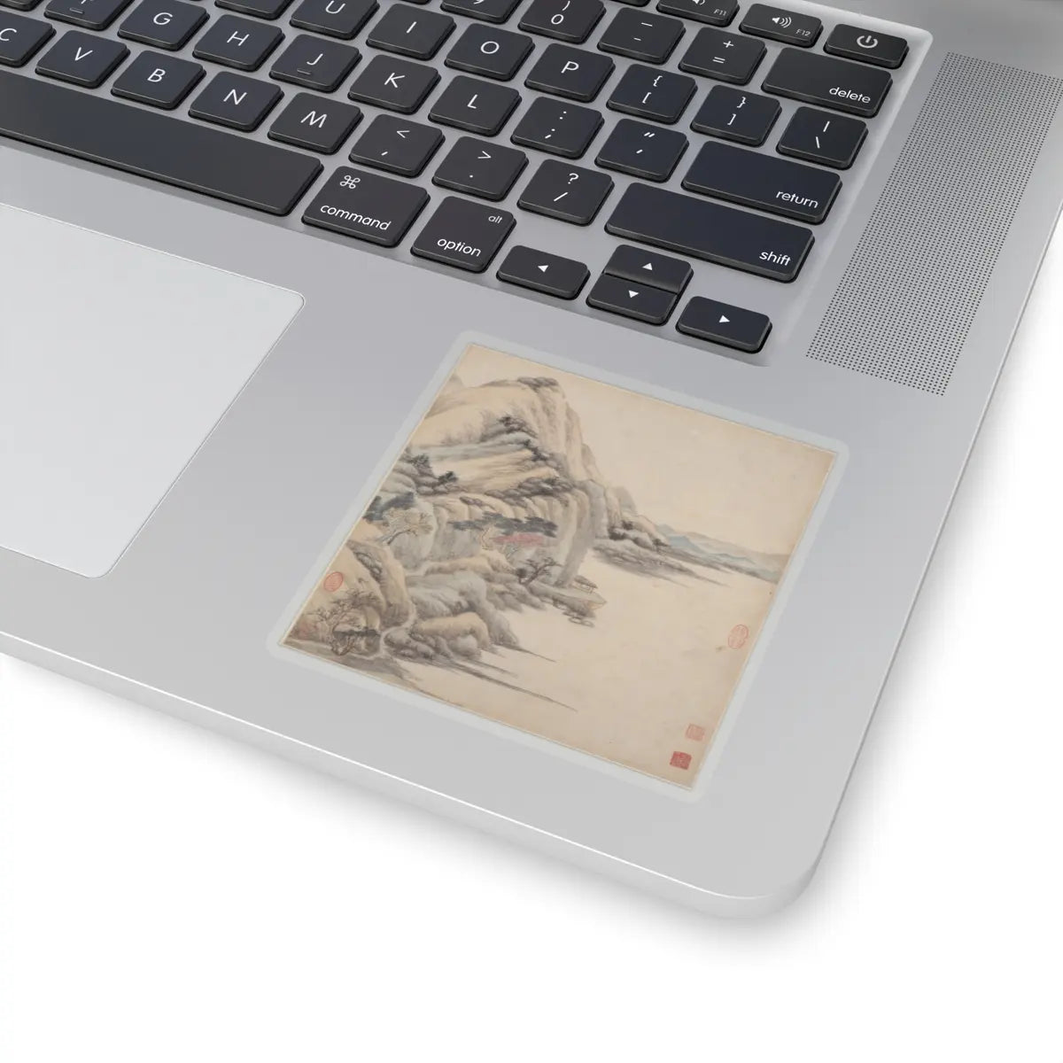 Wang Jian - Landscapes in the styles of ancient masters - 17th century v1 - STICKER Vinyl Kiss-Cut Decal