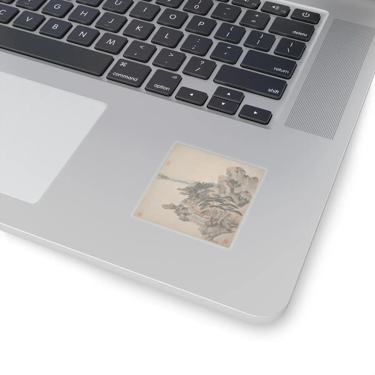 Wang Jian - Landscapes in the styles of ancient masters - 17th century v14 - STICKER Vinyl Kiss-Cut Decal