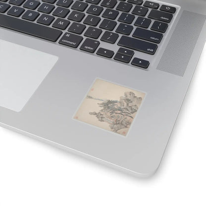 Wang Jian - Landscapes in the styles of ancient masters - 17th century v14 - STICKER Vinyl Kiss-Cut Decal